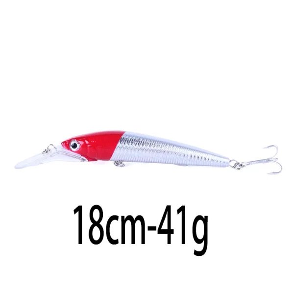 Amostra Jerkbait HENGJIA Deep 24cm 95g para Grandes Predadores - Image 24