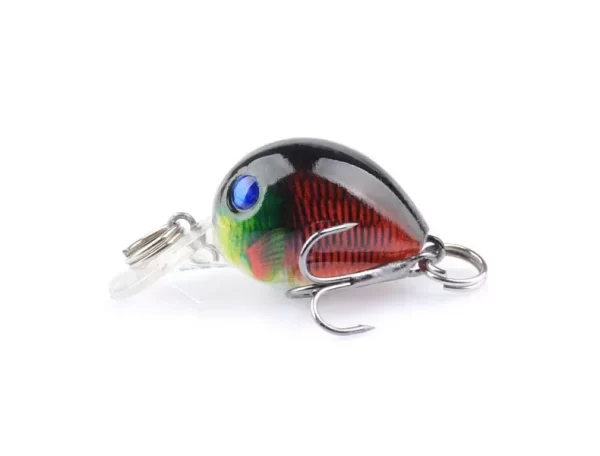 Amostra Mini Crankbait Flutuante 3.3cm 2g - Image 15