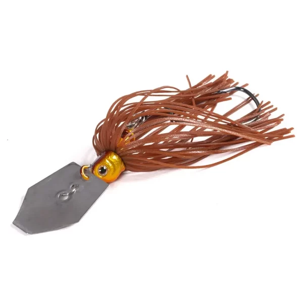 Amostra Chatterbait SANMO 100mm 11g com Saia de Borracha - Image 11