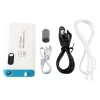 Bomba de Ar USB 3000mAh com Bateria Recarregável e Tubo 70cm Arejador de Isco Vivo - Image 7