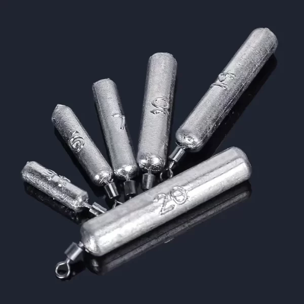 Conjunto de Chumbos Alongados 5-20g (10 Unidades) - Image 6