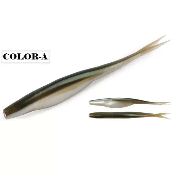 Amostra Softbait Spinpoler (Fluke) 12cm 6g (5 Unidades) - Image 8