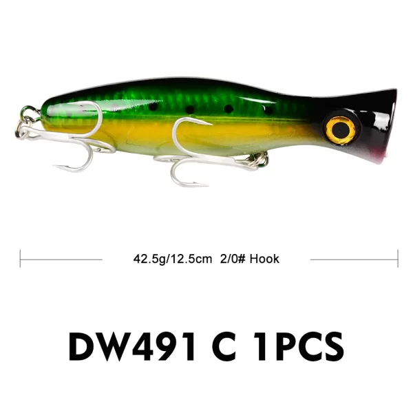Amostra Topwater Popper PROBEROS 13cm 43g - Image 11