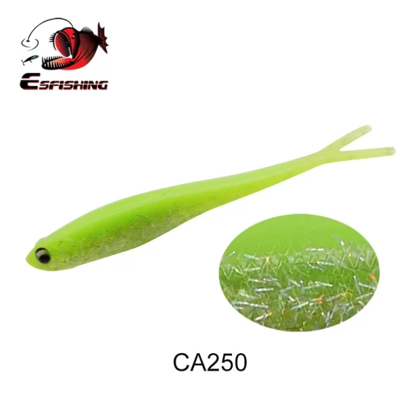 Amostra Softbait (Fluke) ESFISHING Real Shad 130mm -  6 Unidades - Image 12