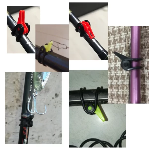 Fixador de Anzóis e Amostras com Anel de Silicone (10 Unidades) - Image 6