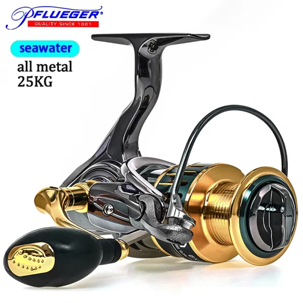 Carreto Spinning Pflueger CODEK GX2000-7000, Drag 25KG, 5.5:1 - Image 3