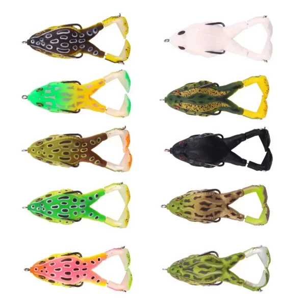 Amostra SANMO Rã com Hélices Duplas 13.6g-16.6g para Predadores - Image 6