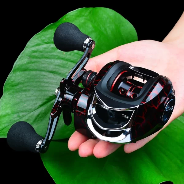 Carreto Casting Aorace 7.2:1 com Drag 10kg - Image 5