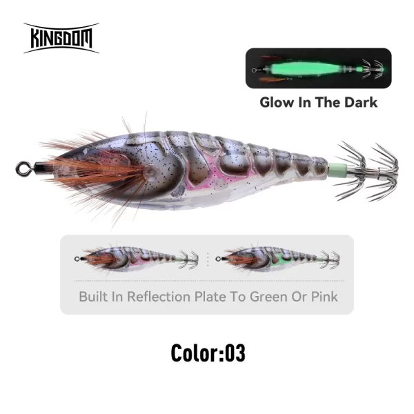 Amostra Hardbait Camarão (Palhaço) Kingdom SP 5.8g/8.7g/10g - Image 9