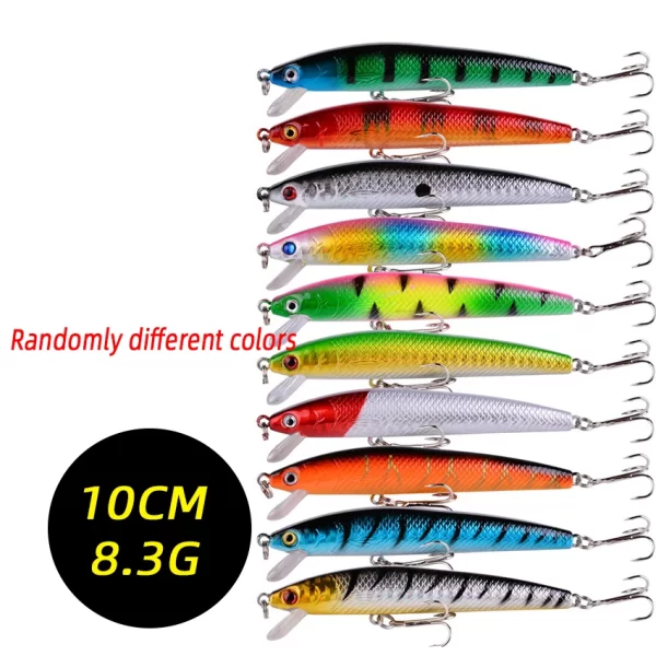Conjunto de Amostras Jerkbaits e Crankbaits 2.8-18cm 1.5-24g (3/5/8 Unidades) - Image 11