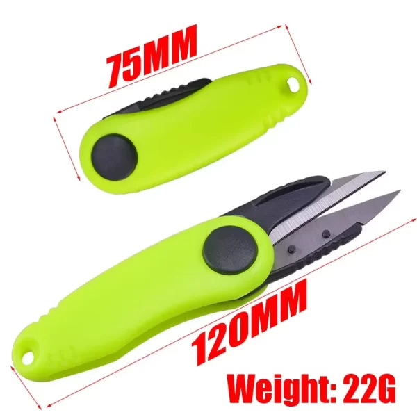 Tesoura Portátil em Aço Inoxidável com Clip Retrátil - Image 4