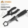 Conjunto de Alicate para Remoção de Anzóis e Gripper de Peixe em Aço Inoxidável