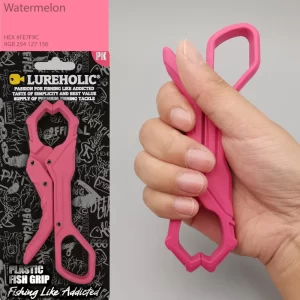 Alicate LUREHOLIC Fish Grip Mini de Plástico 13.5cm Leve e Seguro