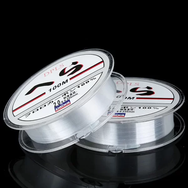 Linha de Pesca DAIWA Fluorocarbono 100M Transparente – 1,8kg a 14,5kg - Image 3
