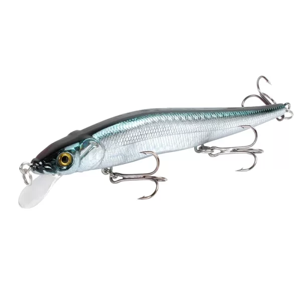 Amostra Jerkbait Aorace Flutuante 11,5cm 14g com Olhos 3D - Image 14