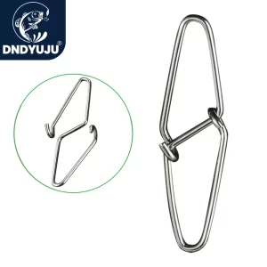 Conectores de Aço Inoxidável DNDYUJU com Pino Diamante (50 unidades)