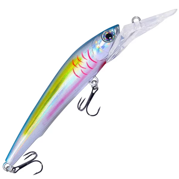 Amostra Jerkbait HENGJIA Deep 24cm 95g para Grandes Predadores - Image 12