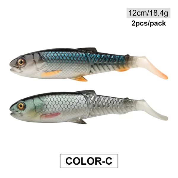 Conjunto de Amostras Swimbait com Cauda em T 3g-18.4g (2-4 Unidades) - Image 19