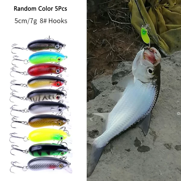 Conjunto de Amostras Crankbait Flutuantes 4.5cm 4g - Image 6
