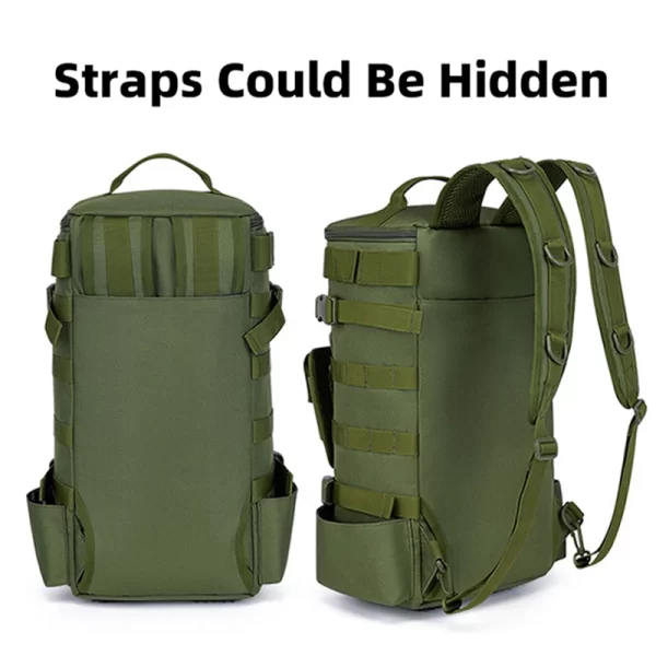 Mochila de Pesca Multifuncional com Suporte para Canas e Grande Capacidade - Image 5
