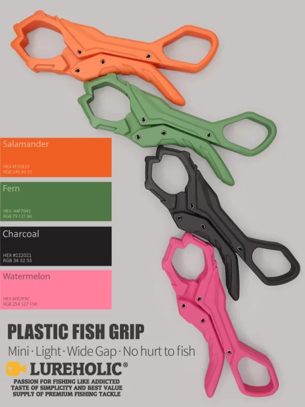 Alicate LUREHOLIC Fish Grip Mini de Plástico 13.5cm Leve e Seguro - Image 2
