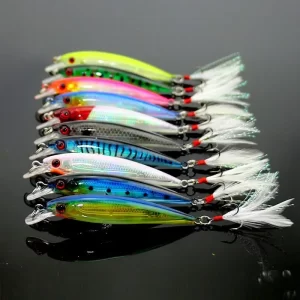 Amostra Jerkbait Aorace Laser 9cm 7g (5 ou 10 Unidades)
