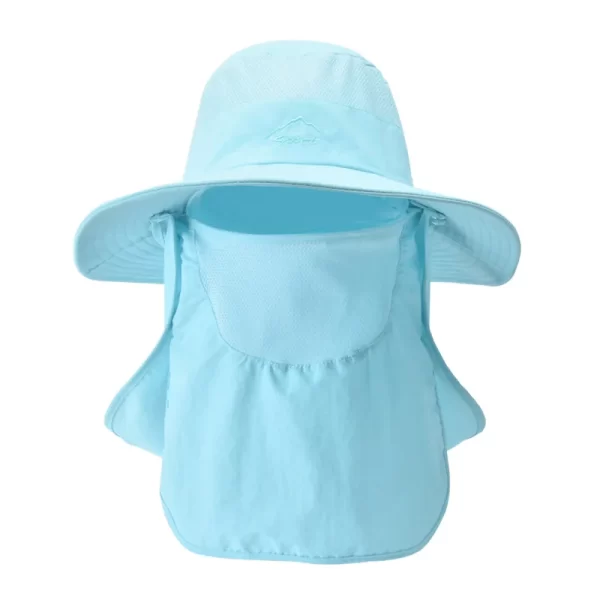 Chapéu de Pesca com Proteção UV e Aba Grande - Image 4