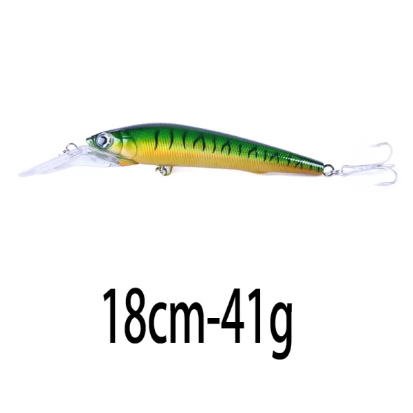 Amostra Jerkbait HENGJIA Deep 24cm 95g para Grandes Predadores - Image 25