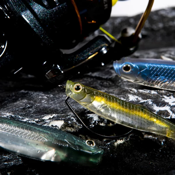 Amostras Softbait (Fluke) Dr.Fish 75mm-120mm (5 unidades) - Image 6