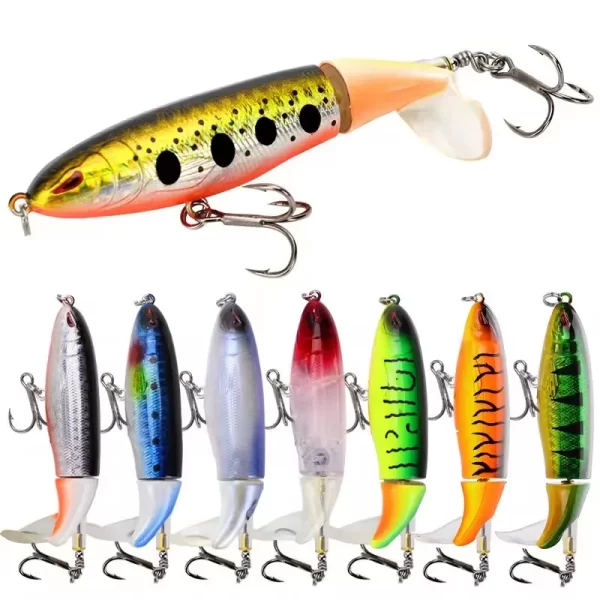 Amostra Flutuante Swimbait Whopper Plopper 9cm 13g - Image 2