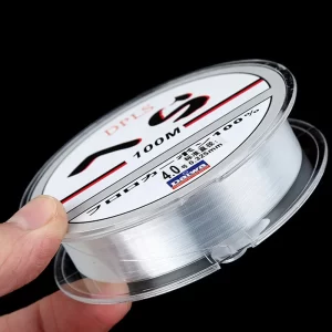 Linha de Pesca DAIWA Fluorocarbono 100M Transparente – 1,8kg a 14,5kg