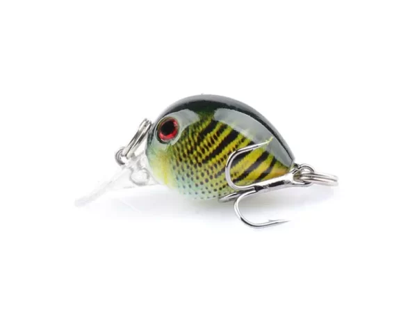 Amostra Mini Crankbait Flutuante 3.3cm 2g - Image 8
