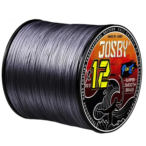 Linha de Pesca Flutuante JOSBY 12 Fios 100m-1000m Multifilamento de Alta Resistência - Image 8