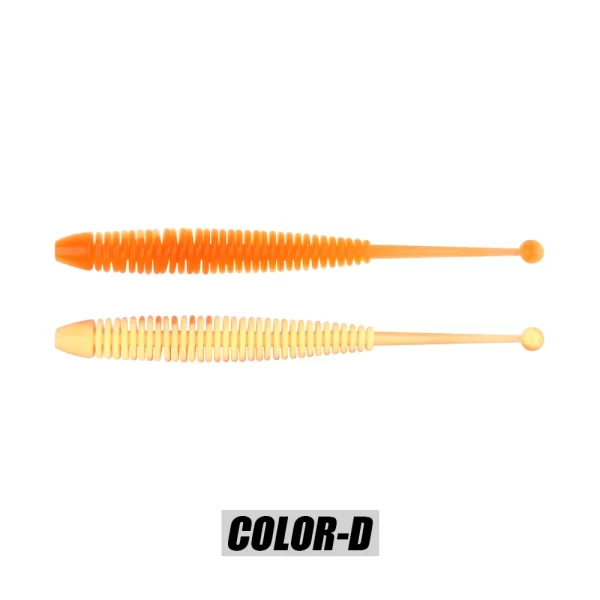 Amostra Softbait Criatura Minhoca Spinpoler 4.7cm-8.2cm (10pcs) - Image 10