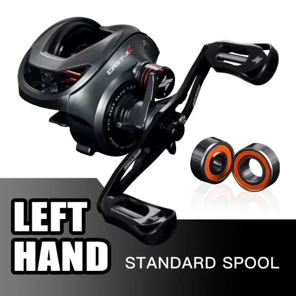 Carreto Casting SEASIR Cast-X2 7.3:1, Drag 9KG 7.3:1 - Image 7