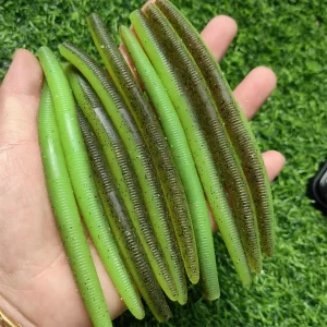 Amostra Softbait Criatura Minhoca (Senko) Mukun 5.4g/7.4g (10 Unidades)