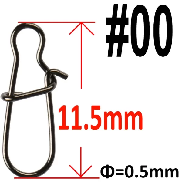Conjunto de 50/100 Engates Rápidos em Aço Inoxidável Fastlock para Amostras e Destorcedores - Image 12