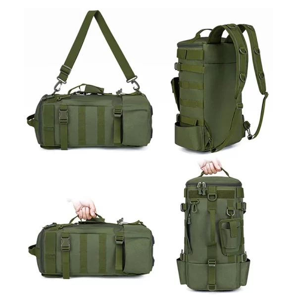 Mochila de Pesca Multifuncional com Suporte para Canas e Grande Capacidade - Image 6