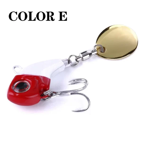 Amostra Spinnerbait SeaKnight com Spinner Tail Realista 9g-22g - Image 7