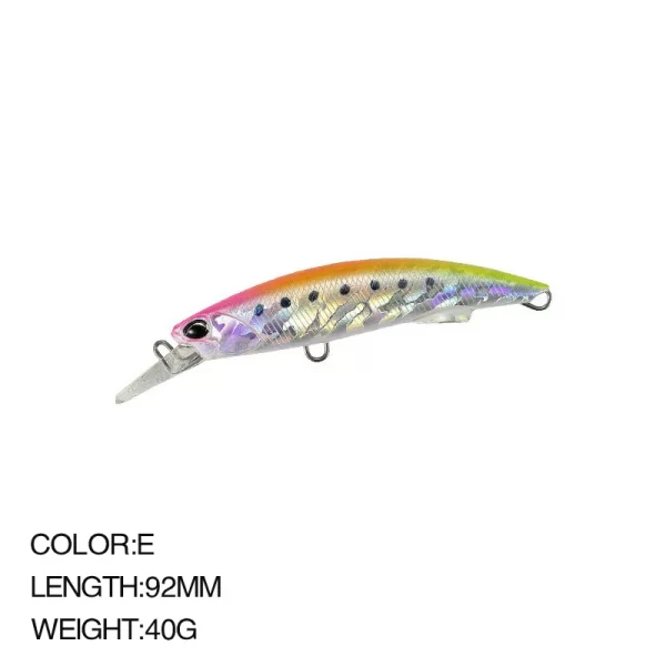Amostra Jerkbait Sinking 92mm 40g - Image 12