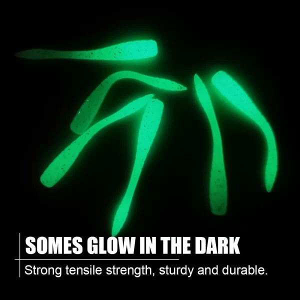 Amostra Softbait Spinpoler TPR 4.8cm Luminoso (20 Unidades) - Image 4