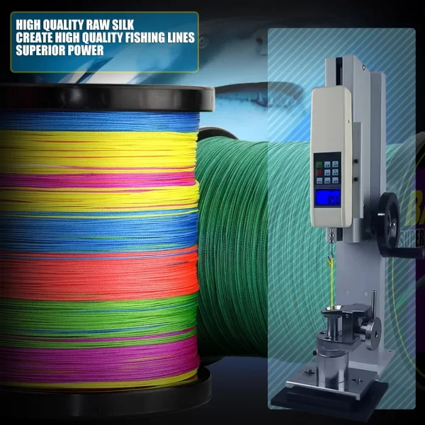 Linha Multifilamento BAKAWA 4 Fios PE Flutuante 100m - Image 5