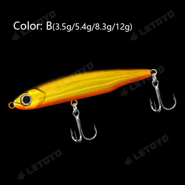 Amostra Sinking Pencil LETOYO 3.5g-12g Stickbait para Predadores - Image 13