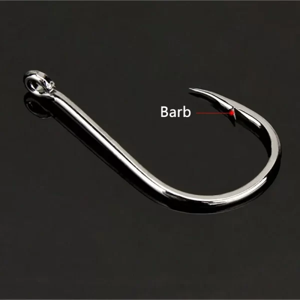 Conjunto de 400 Anzóis #3 a #12 com Farpa em Aço Carbono - Image 5