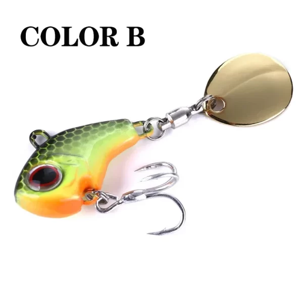 Amostra Spinnerbait SeaKnight com Spinner Tail Realista 9g-22g - Image 12