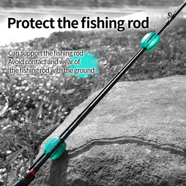 Conector de Cana de Pesca em Silicone – Proteção para Transporte e Armazenamento - Image 5
