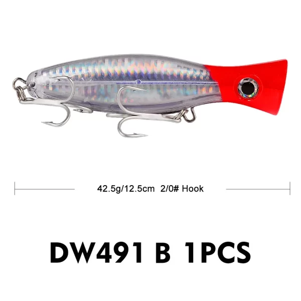 Amostra Topwater Popper PROBEROS 13cm 43g - Image 10