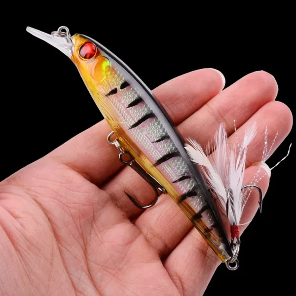 Conjunto de Amostras Jerkbaits e Crankbaits 2.8-18cm 1.5-24g (3/5/8 Unidades) - Image 5