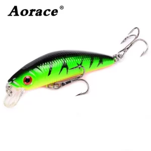 Amostra Jerkbait Flutuante Aorace 7cm 8g