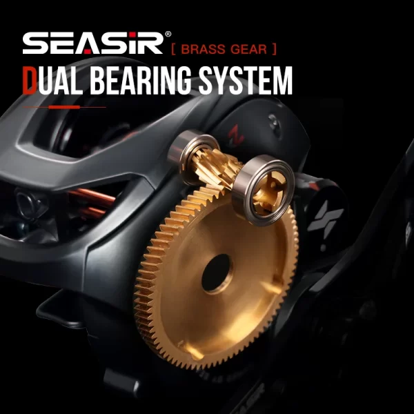 Carreto Casting SEASIR Cast-X2 7.3:1, Drag 9KG 7.3:1 - Image 5